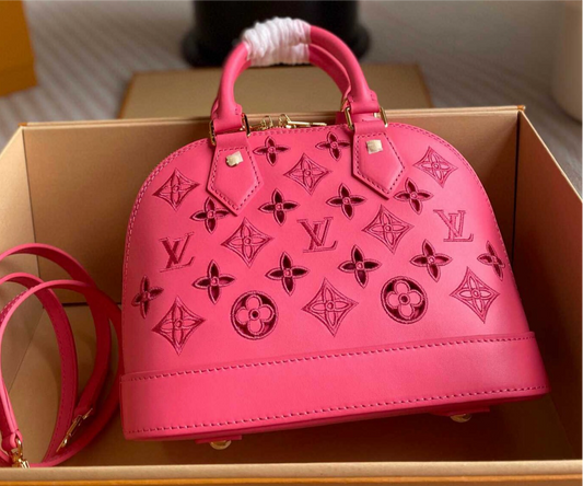 PINK MONOGRAM LV