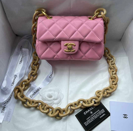 PINK COCO CHAIN BAG