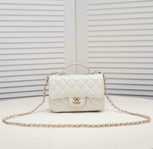 WHITE COCO CROSS BODY