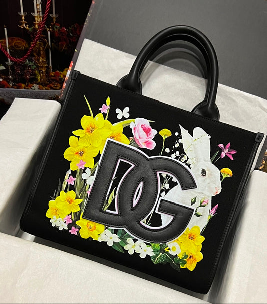 DG FLORAL HANDBAG